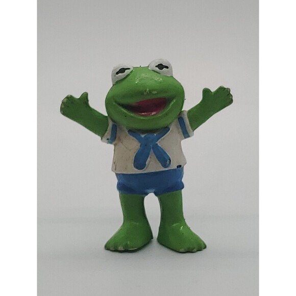 Muppet Babies Fozzie Kermit Miss Piggy 1986 Vintage PVC Figure Lot McDonalds Toy - Picture 4 of 12